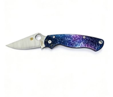 3-Piece 8cr14 Stainless Steel Folding Pocket Knife Set with Titanium Handle - Premium EDC Outdoor Cutting Tools