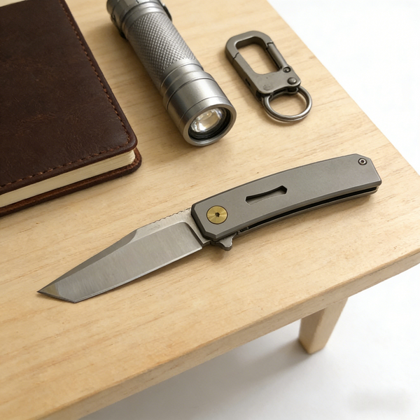 JJ336 D2 Steel Folding Knife