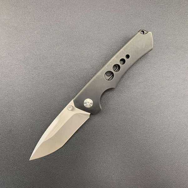 JJ012 Goldfish Mini Titanium EDC Knife - M390 Powder Steel