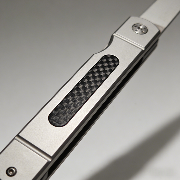 CRKT 3rd Generation Carbon Fiber Folding Knife - 9Cr Steel Blade & Titanium Handle with Carbon Fiber Grip | Premium EDC Pocket Knife