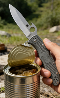 3-Piece 8cr14 Stainless Steel Folding Pocket Knife Set with Fiberglass Handle - EDC and Outdoor Cutting Tools