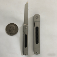 CRKT 3rd Generation Carbon Fiber Folding Knife - 9Cr Steel Blade & Titanium Handle with Carbon Fiber Grip | Premium EDC Pocket Knife