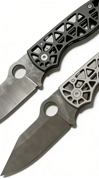 Premium 14C28N Steel Folding Pocket Knife with Lightweight Titanium Handle