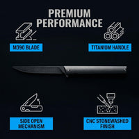 9400 Titanium EDC Folding Knife