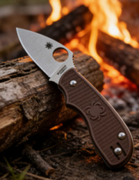 8cr14 Stainless Steel Mini Folding Pocket Knife with Fiberglass Handle - 4.5cm Sharp Pointed Blade EDC Outdoor Tool