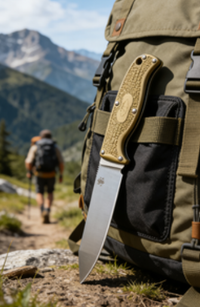 3-Piece 8cr14 Stainles3-Piece 8cr14 Stainless Steel Fixed Blade Knife Set with Fiberglass Handle - 10.8cm Blade EDC Outdoor Cutting Toolss Steel Folding Pocket Knife Set with Fiberglass Handle - Compact EDC Outdoor Cutting Tools