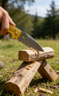 8cr14 Stainless Steel Folding Pocket Knife with PEI Handle - 7.5cm Sharp Drop Point Blade EDC Outdoor Tool