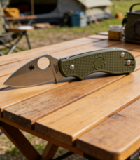 8cr14 Stainless Steel Mini Folding Pocket Knife with Fiberglass Handle - 4.5cm Sharp Pointed Blade EDC Outdoor Tool