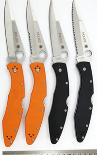 4-Piece 8cr14 Stainless Steel Folding Pocket Knife Set with G10 Handle - Versatile EDC and Outdoor Cutting Tools