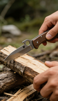 3-Piece 8cr14 Stainless Steel Folding Pocket Knife Set with Fiberglass Handle - EDC and Outdoor Cutting Tools