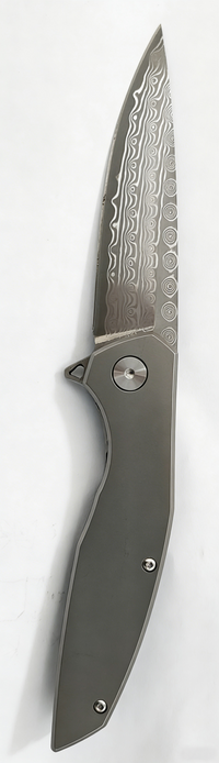 JJ088 Damascus Folding Knife