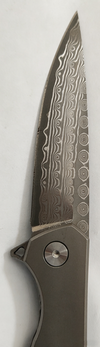 JJ088 Damascus Folding Knife