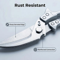 Hearth & Blade Tactical Outdoor Shears | Detachable 2-in-1 Survival Knife