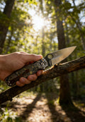 Carp Pattern Handle Folding Knife Portable Stainless Steel Pocket Knife Daily EDC Outdoor Package Opener Sharp Folding Pocket Knife