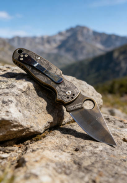 Snake Pattern Handle Folding Knife Portable Stainless Steel Pocket Knife Daily EDC Outdoor Package Opener Sharp Folding Pocket Knife