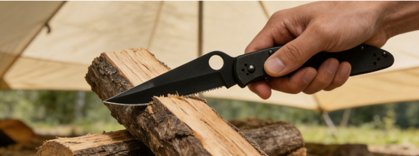 8cr14 Stainless Steel Folding Pocket Knife with G10 Handle - Heavy-Duty EDC and Outdoor Cutting Tool