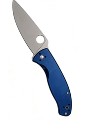 8cr14 Stainless Steel Folding Pocket Knife with Titanium Handle - 8.8cm Sharp Drop Point Blade EDC Outdoor Tool