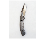 Plain Handle Folding Knife Portable Stainless Steel Pocket Knife Outdoor EDC Package Opener Sharp Brushed Blade Folding Knife