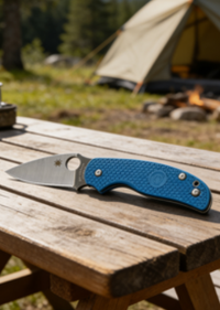 8cr14 Stainless Steel Folding Pocket Knife with Fiberglass Handle - 7.5cm Sharp Drop Point Blade EDC Outdoor Tool