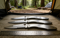 3 Styles 8cr14 Stainless Steel Folding Pocket Knife Set - Versatile EDC and Outdoor Cutting Tools