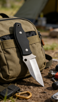C09 8cr14 Stainless Steel Fixed Blade Knife with G10 Handle - Heavy-Duty Outdoor and EDC Cutting Tool