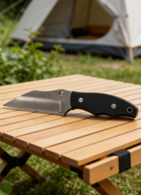 C09 8cr14 Stainless Steel Fixed Blade Knife with G10 Handle - Heavy-Duty Outdoor and EDC Cutting Tool