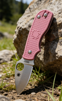 8cr14 Stainless Steel Mini Folding Pocket Knife with Fiberglass Handle - 4.5cm Sharp Pointed Blade EDC Outdoor Tool