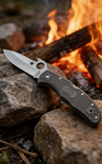 3-Piece 8cr14 Stainless Steel Folding Pocket Knife Set with Fiberglass Handle - EDC and Outdoor Cutting Tools